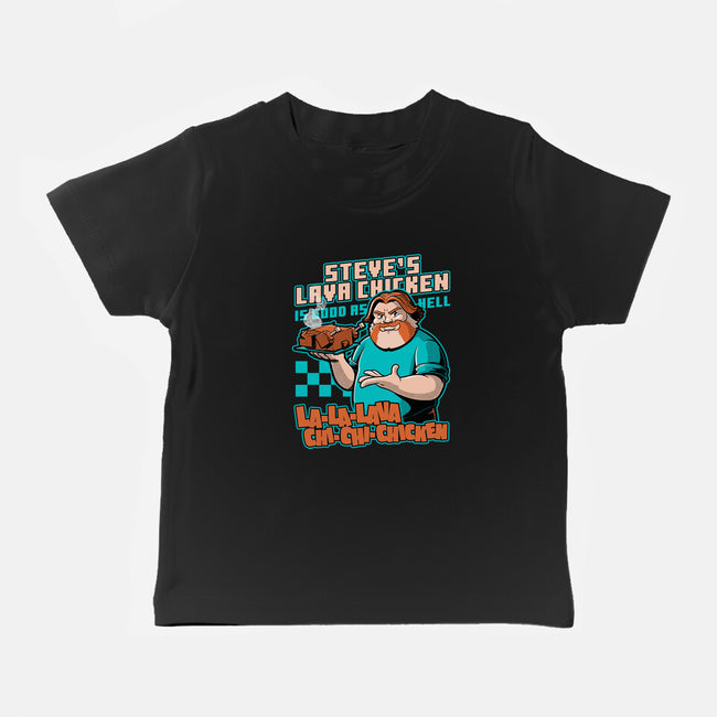 Game Lava Chicken-Baby-Basic-Tee-Studio Mootant