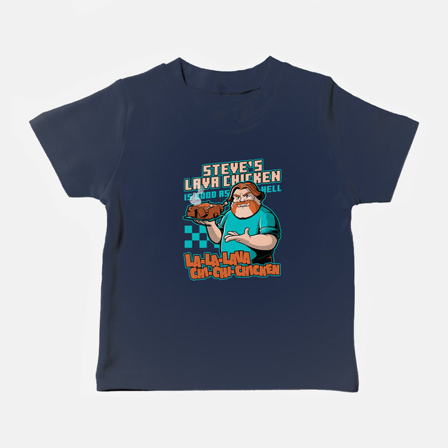 Game Lava Chicken-Baby-Basic-Tee-Studio Mootant