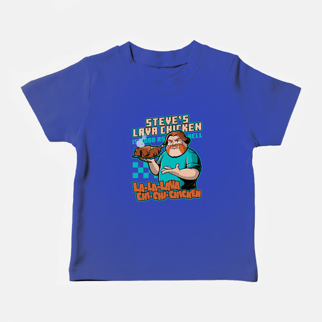 Game Lava Chicken-Baby-Basic-Tee-Studio Mootant