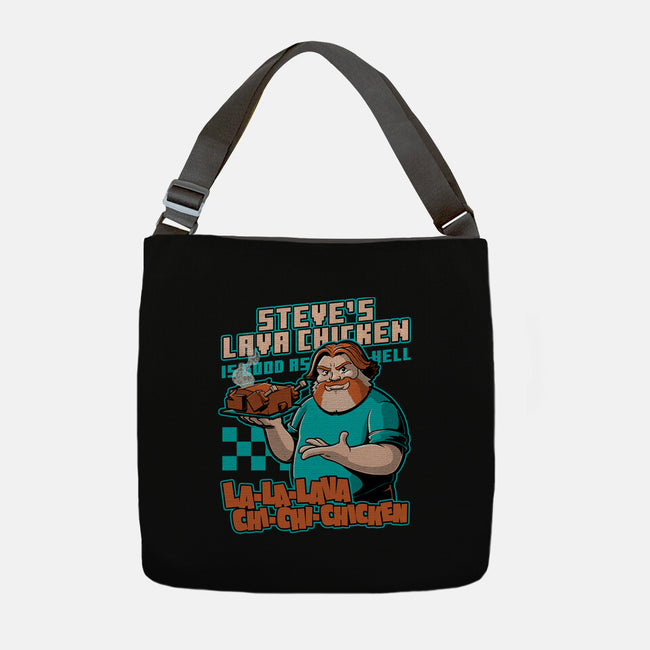 Game Lava Chicken-None-Adjustable Tote-Bag-Studio Mootant