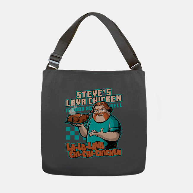 Game Lava Chicken-None-Adjustable Tote-Bag-Studio Mootant
