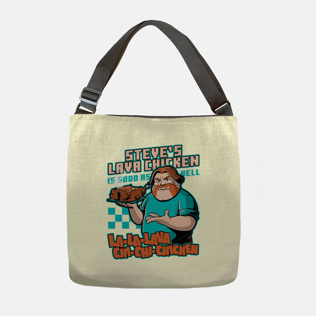 Game Lava Chicken-None-Adjustable Tote-Bag-Studio Mootant