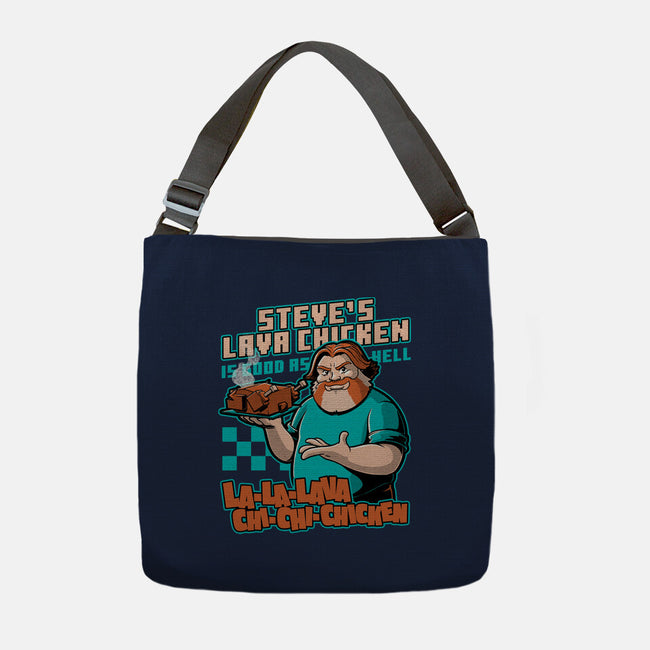 Game Lava Chicken-None-Adjustable Tote-Bag-Studio Mootant