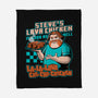 Game Lava Chicken-None-Fleece-Blanket-Studio Mootant