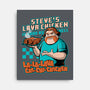 Game Lava Chicken-None-Stretched-Canvas-Studio Mootant