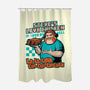 Game Lava Chicken-None-Polyester-Shower Curtain-Studio Mootant