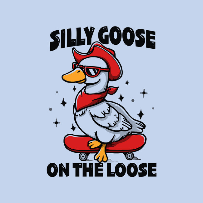 Silly Goose On The Loose-Womens-Fitted-Tee-Vallina84