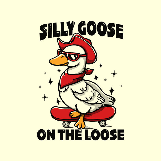 Silly Goose On The Loose-None-Adjustable Tote-Bag-Vallina84