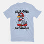 Silly Goose On The Loose-Womens-Fitted-Tee-Vallina84