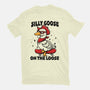 Silly Goose On The Loose-Mens-Basic-Tee-Vallina84