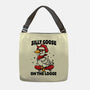 Silly Goose On The Loose-None-Adjustable Tote-Bag-Vallina84