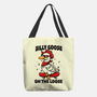 Silly Goose On The Loose-None-Basic Tote-Bag-Vallina84