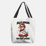 Silly Goose On The Loose-None-Basic Tote-Bag-Vallina84