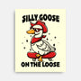 Silly Goose On The Loose-None-Stretched-Canvas-Vallina84