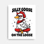 Silly Goose On The Loose-None-Stretched-Canvas-Vallina84