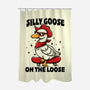 Silly Goose On The Loose-None-Polyester-Shower Curtain-Vallina84