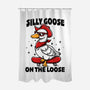 Silly Goose On The Loose-None-Polyester-Shower Curtain-Vallina84