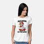 Silly Goose On The Loose-Womens-Basic-Tee-Vallina84