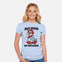 Silly Goose On The Loose-Womens-Fitted-Tee-Vallina84