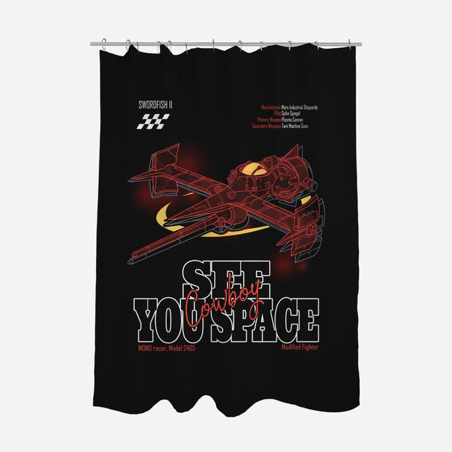 See You Space Racer-None-Polyester-Shower Curtain-constantine2454
