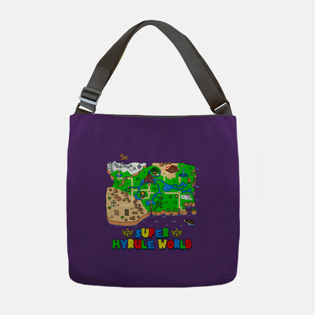 Super Hyrule World-None-Adjustable Tote-Bag-NMdesign