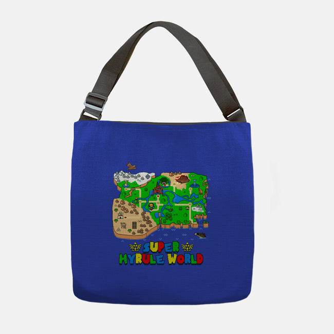 Super Hyrule World-None-Adjustable Tote-Bag-NMdesign