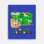 Super Hyrule World-None-Stretched-Canvas-NMdesign