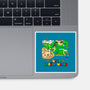 Super Hyrule World-None-Glossy-Sticker-NMdesign