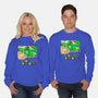 Super Hyrule World-Unisex-Crew Neck-Sweatshirt-NMdesign