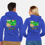 Super Hyrule World-Unisex-Zip-Up-Sweatshirt-NMdesign