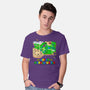 Super Hyrule World-Mens-Basic-Tee-NMdesign