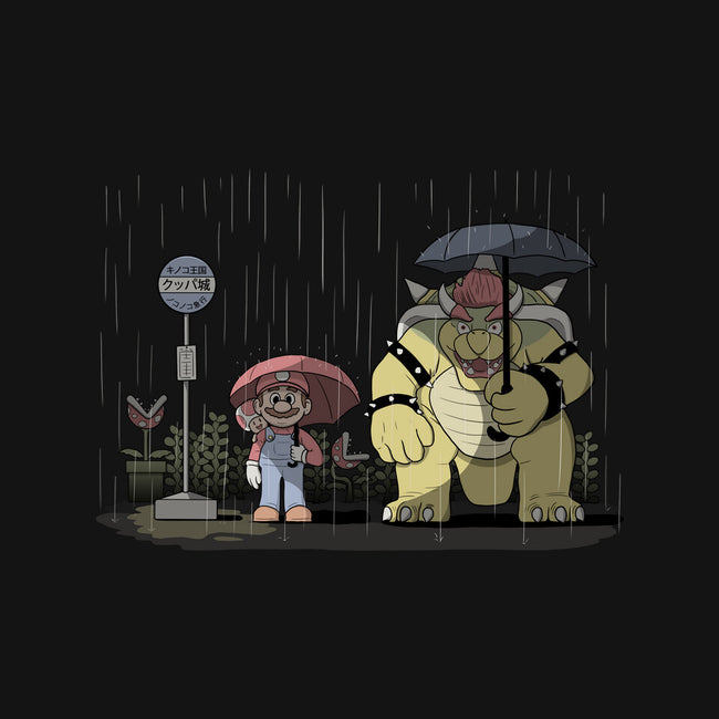 The Big Bad Boss-None-Polyester-Shower Curtain-NMdesign