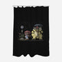 The Big Bad Boss-None-Polyester-Shower Curtain-NMdesign