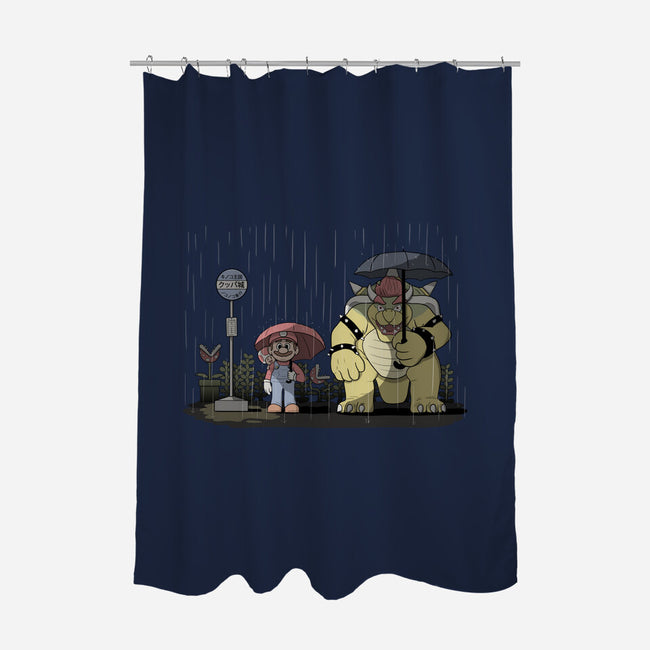 The Big Bad Boss-None-Polyester-Shower Curtain-NMdesign
