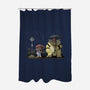 The Big Bad Boss-None-Polyester-Shower Curtain-NMdesign