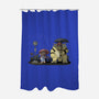 The Big Bad Boss-None-Polyester-Shower Curtain-NMdesign