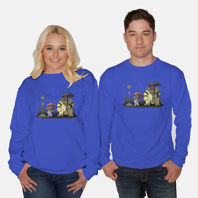 The Big Bad Boss-Unisex-Crew Neck-Sweatshirt-NMdesign