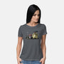 The Big Bad Boss-Womens-Basic-Tee-NMdesign