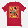 Penguin Rebel-Womens-Fitted-Tee-dwarmuth
