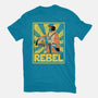 Penguin Rebel-Womens-Fitted-Tee-dwarmuth