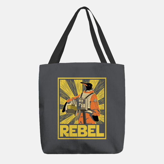 Penguin Rebel-None-Basic Tote-Bag-dwarmuth
