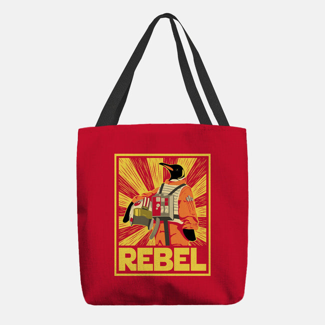 Penguin Rebel-None-Basic Tote-Bag-dwarmuth