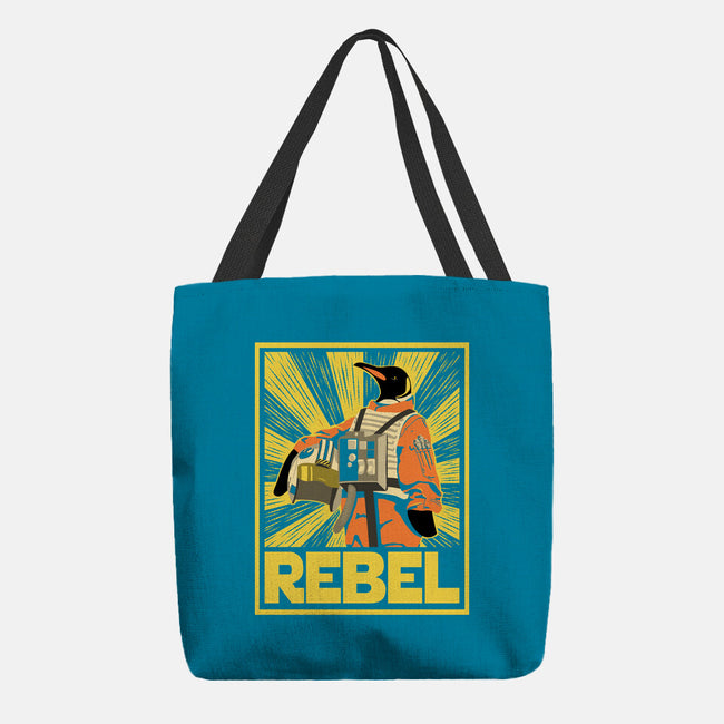 Penguin Rebel-None-Basic Tote-Bag-dwarmuth