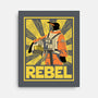 Penguin Rebel-None-Stretched-Canvas-dwarmuth