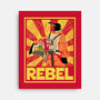 Penguin Rebel-None-Stretched-Canvas-dwarmuth