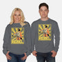 Penguin Rebel-Unisex-Crew Neck-Sweatshirt-dwarmuth
