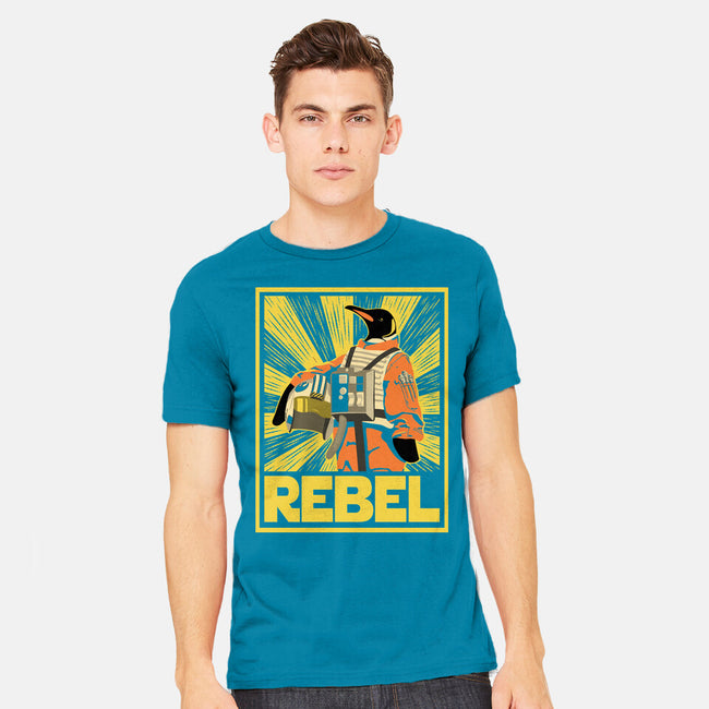 Penguin Rebel-Mens-Heavyweight-Tee-dwarmuth