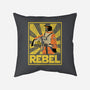 Penguin Rebel-None-Removable Cover w Insert-Throw Pillow-dwarmuth
