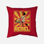 Penguin Rebel-None-Removable Cover w Insert-Throw Pillow-dwarmuth