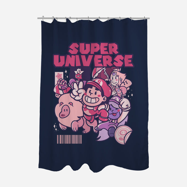 Super Universe-None-Polyester-Shower Curtain-yumie